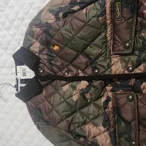 New boys size 5 Ralph Lauren camaflouge jacket